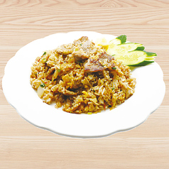 豚肉炒飯　カオパッムー　Thai pork fried rice