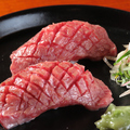 料理メニュー写真 カイノミの肉寿司(2貫)