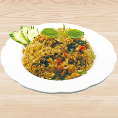 チリオイル炒飯　カオパップリック　Chili oil fried rice
