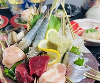 お刺身は市場直送