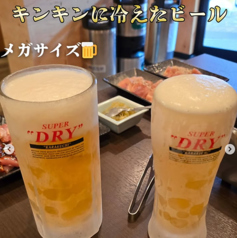 キンキンに冷えたビールで一杯！の写真