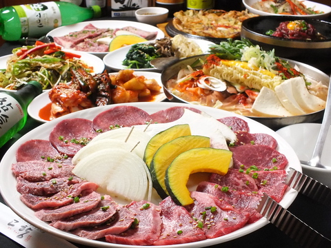 上質な国産肉を使った焼肉や、手づくりにこだわる本格的な韓国料理が楽しめます。