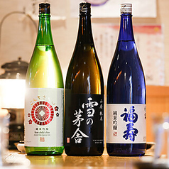 横浜ではあまり出回らない限定酒も取り揃えております。