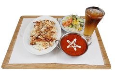 ケバブカレーセット
