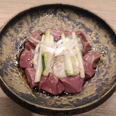 牡蠣のレバー和え