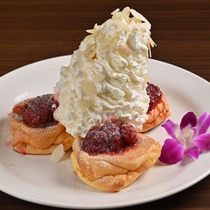 自家製ジャムパンケーキ