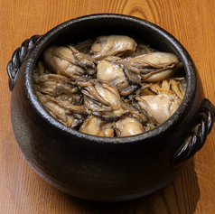 牡蠣の土鍋ご飯