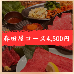 春田屋 練馬店のコース写真