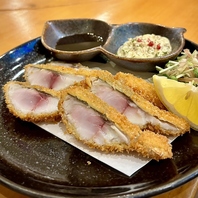 当店人気の肉厚レアアジフライ！