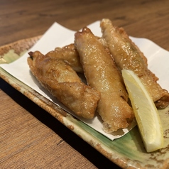 鶏皮餃子