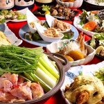 【宴会】各種コースは飲み放題付きで3000円代(税込)～とお得！