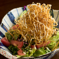 サツマイモのパリパリサラダ