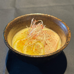夏の冷やし白湯ラーメン