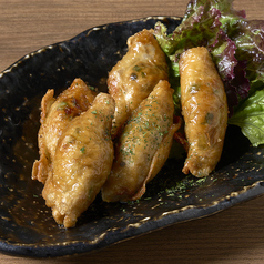 鶏皮餃子