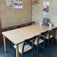 【2～6名様用テーブル席】旭川市で宴会を開催するなら