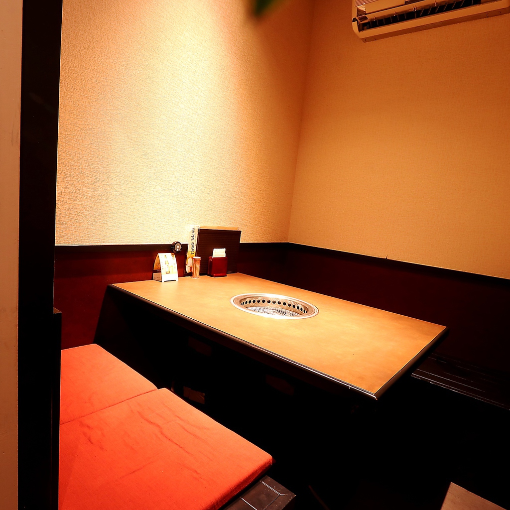 完全個室の空間でお愉しみください