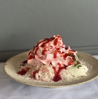 写真映え抜群のおしゃれなデザートが楽しめます◎