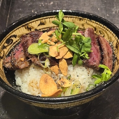 飛騨牛のロース丼ぶり