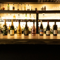 ワインやシャンパンで乾杯♪深夜営業も◎
