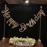 ケーキ持ち込みOK♪