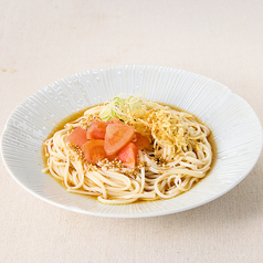 ぶっかけごまトマトそうめん