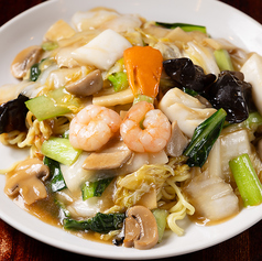 五目あんかけ焼きそば