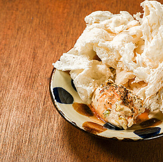 豆腐ようと島らっきょうのクリームチーズ