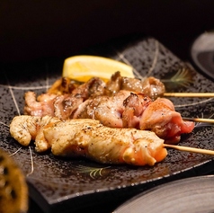 炭焼鳥もも(タレ・塩)