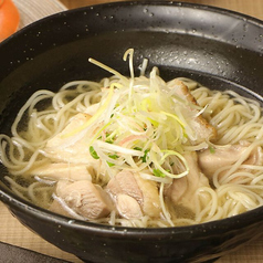 地鶏の塩ラーメン