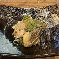 牡蠣の鉄板焼き(おろしポン酢)