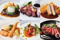【ランチは選べるメイン料理＋バイキング（90分制）】メイン料理は平日と土日祝でメニューが異なります。冷製料理・温製料理・サラダ・パン・ライス・特製カレー・スープ・味噌汁・惣菜・デザート・ドリンクバーなどのバイキングメニューは90分食べ放題です！