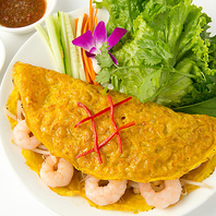 ベトナムの美味を楽しむ多彩な料理メニュー