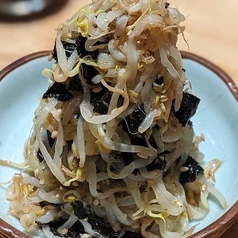 もやしと韓国のりのナムル