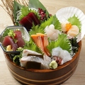 料理メニュー写真&nbsp;彩り刺身7種盛り合わせ