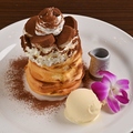 料理メニュー写真&nbsp;ティラミス風パンケーキ