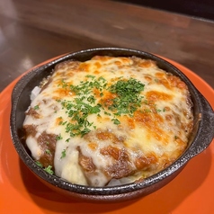 なすのミートソースチーズ焼き