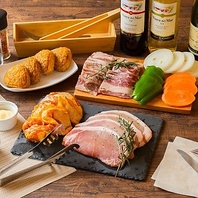 BBQコースは全4種類ご用意。お好みでお選びください。