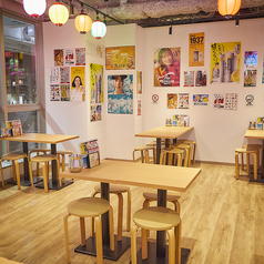 【サク飲みに】少人数で和気あいあいとお料理とお酒を楽しめるテーブル席！駅近なのでフラッと気軽にお立ち寄りください♪