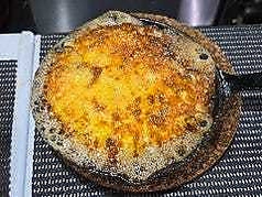 鮭とキノコの熟成パルメザンオムレツ