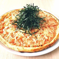 博多明太子の濃厚くりーむピザ