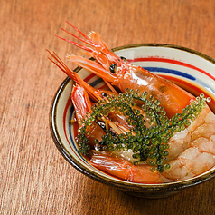 泡盛の酔っ払い海老
