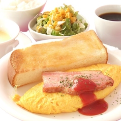 ふっくらとろとろオムレツが主役！ 朝食にぴったりのオムレツセット