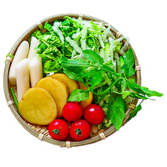 [食べ放題]しゃぶしゃぶ野菜５種盛り