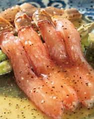 ずわい蟹の塩だれ焼き(4本)