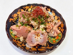 砂肝の青山椒和え