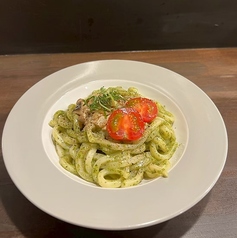 大葉ジェノベーゼうどん