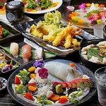 海鮮料理好きが喜ぶコースをご用意！海鮮好きのあの人もきっと満足するはず！
