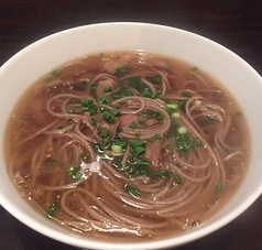 牛スープ蕎麦（温）