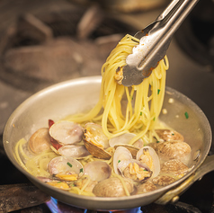 活あさりのボンゴレパスタ！