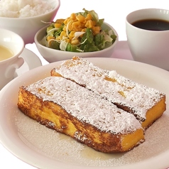 特製フレンチトーストとコーヒーのカフェセット